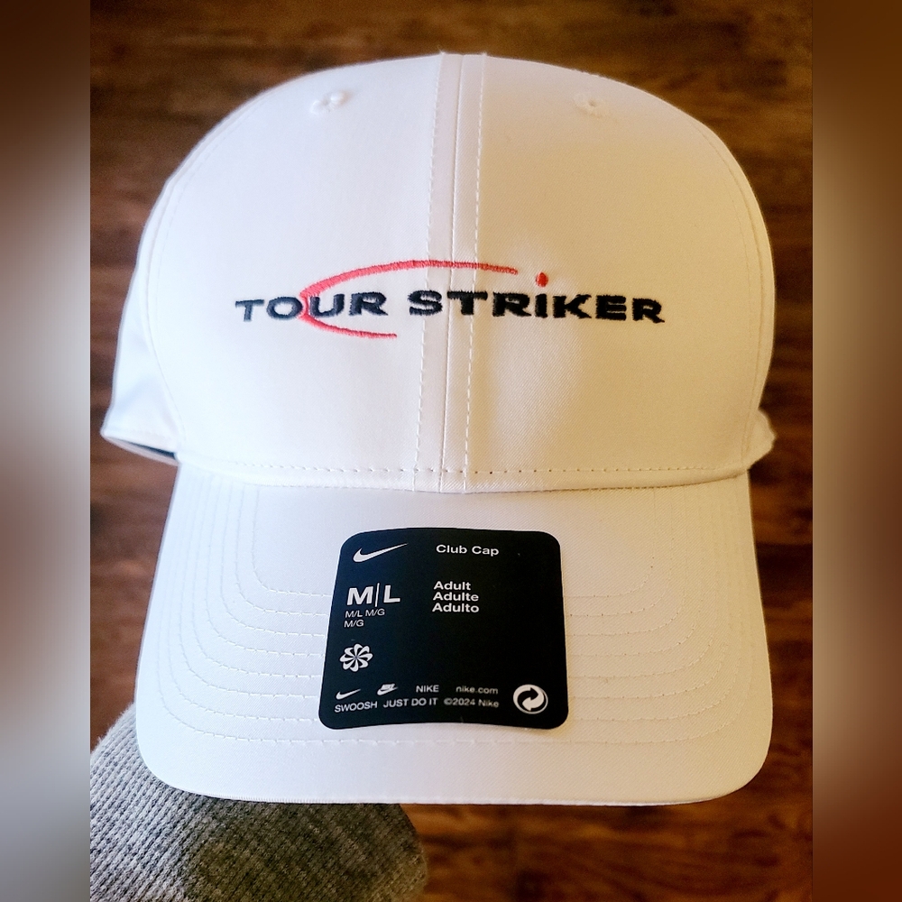 Nike White Dri-FIT Cap
